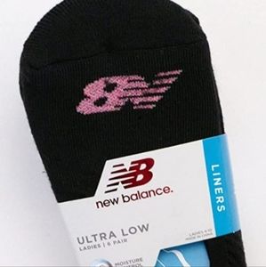 New Balance Women's Invisible No Show Non-Slip Liner Socks (6 Pack